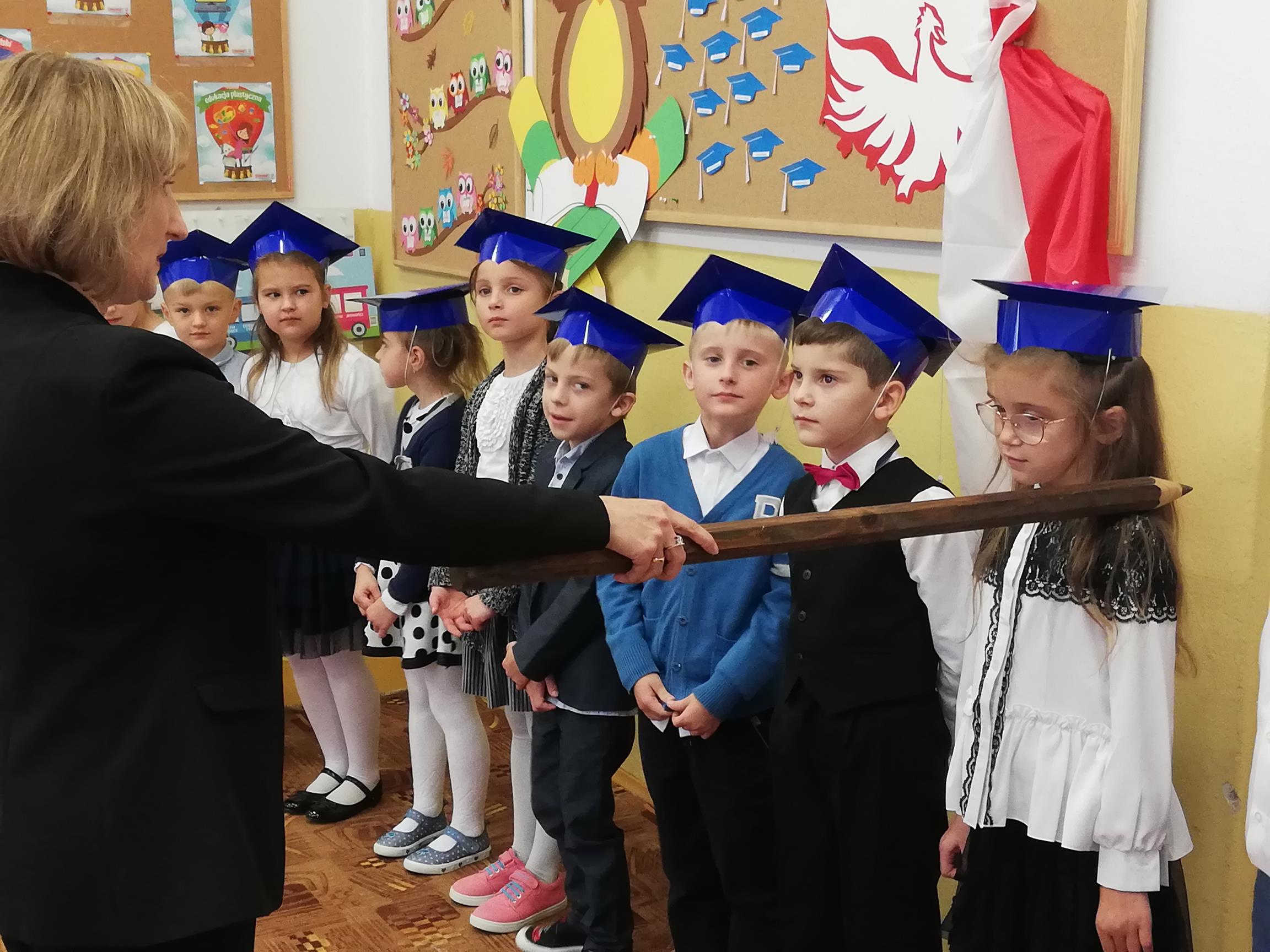 Pasowanie pierwszoklasistów